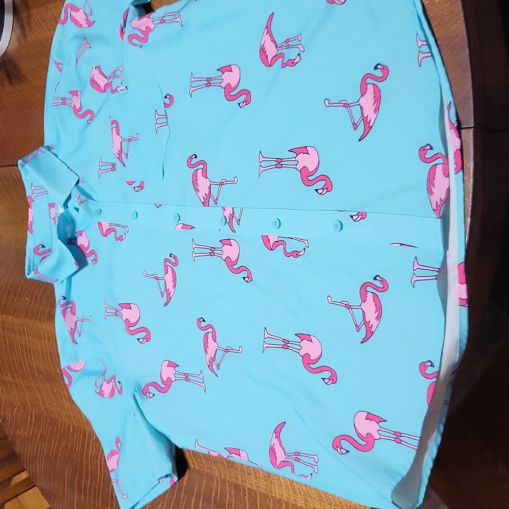 HURLEY Mens Flamingo button down